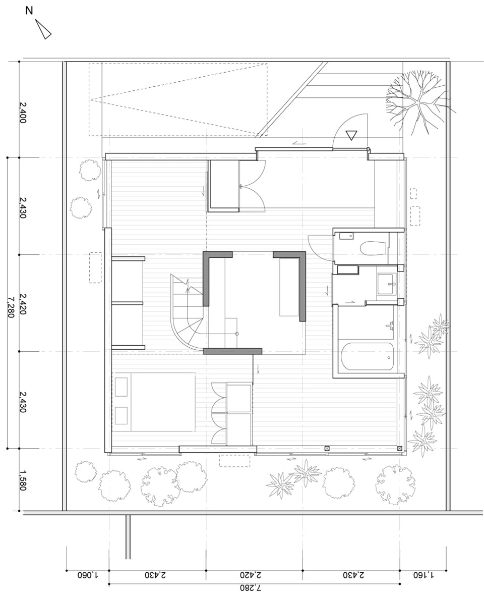 北越谷住宅，东京 / Tamotsu Ito + Satoshi Numanoi-6
