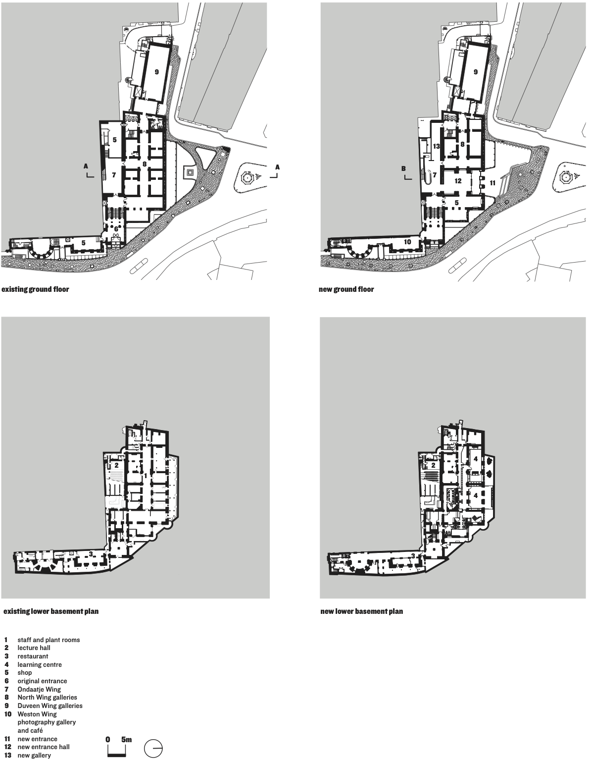 英国伦敦国家肖像馆改造项目丨Jamie Fobert Architects,Purcell-28