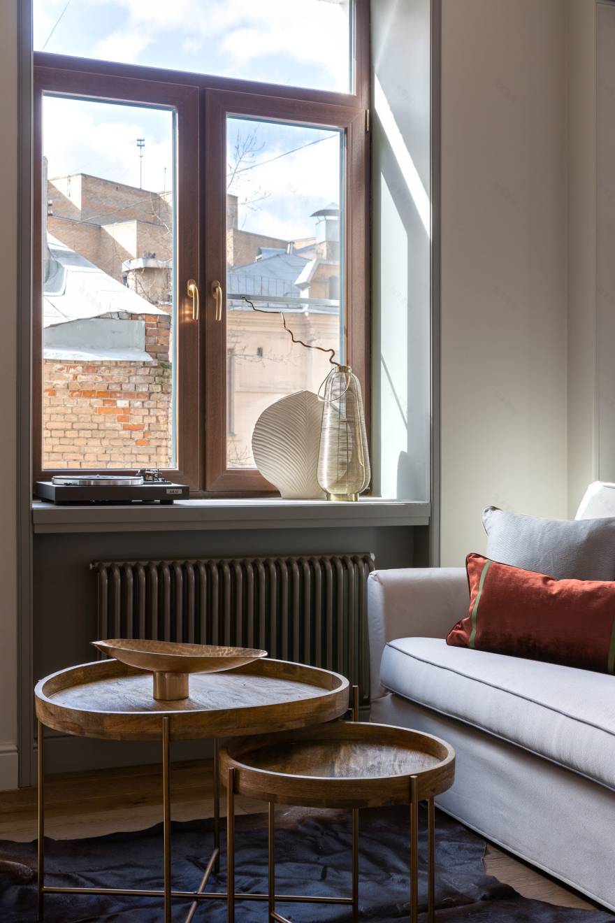 Тверской大街60平40年代房屋公寓设计丨俄罗斯莫斯科丨Decora工作室-15