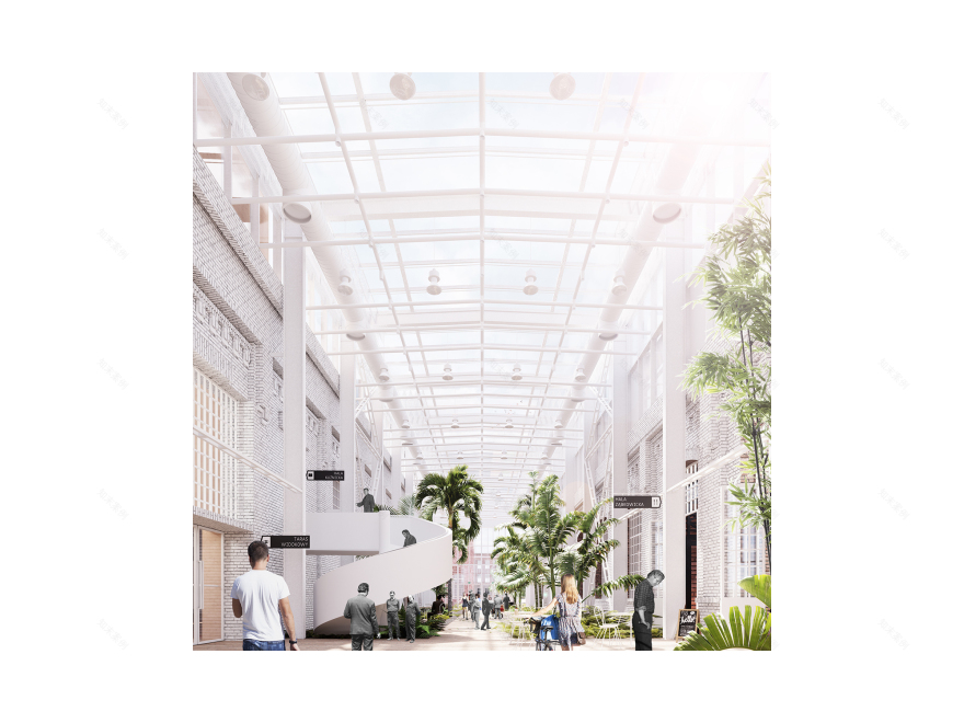 2025 年波兰 Dąbrowa Górnicza 城市中心概念设计-24