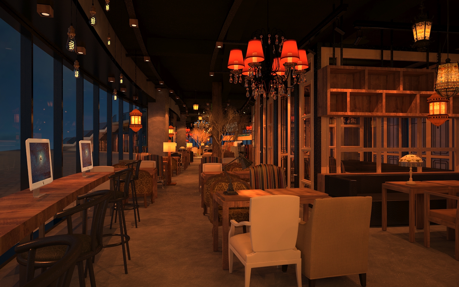 四川绵阳五十四号咖啡馆-10