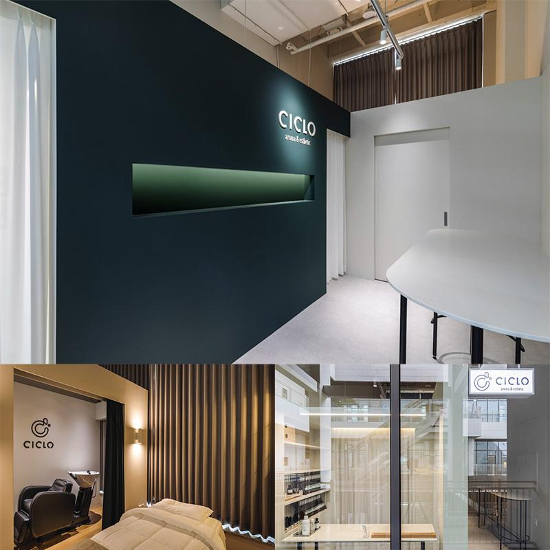 时尚高级的 10 坪美妆店设计-1