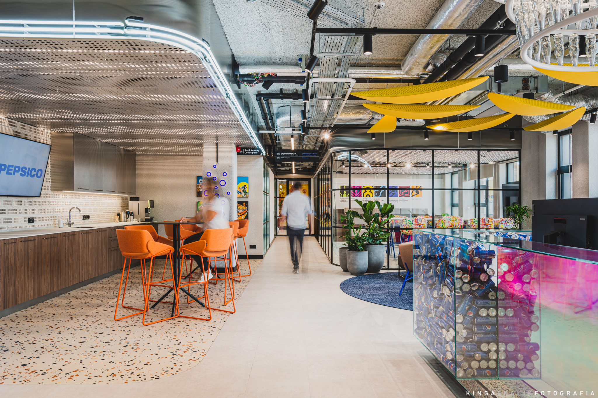 百事公司华沙办公室装修项目丨波兰华沙丨MIXD建筑工作室,AD  STUDIO工作室-18