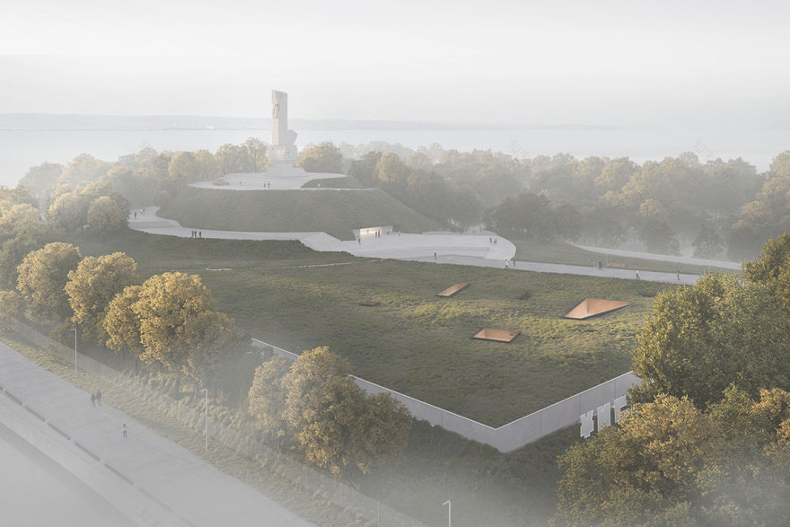 1939年韦斯特普拉特及战争博物馆(作为二战博物馆扩建)丨波兰丨heinlewischer,Piotr Banak-15