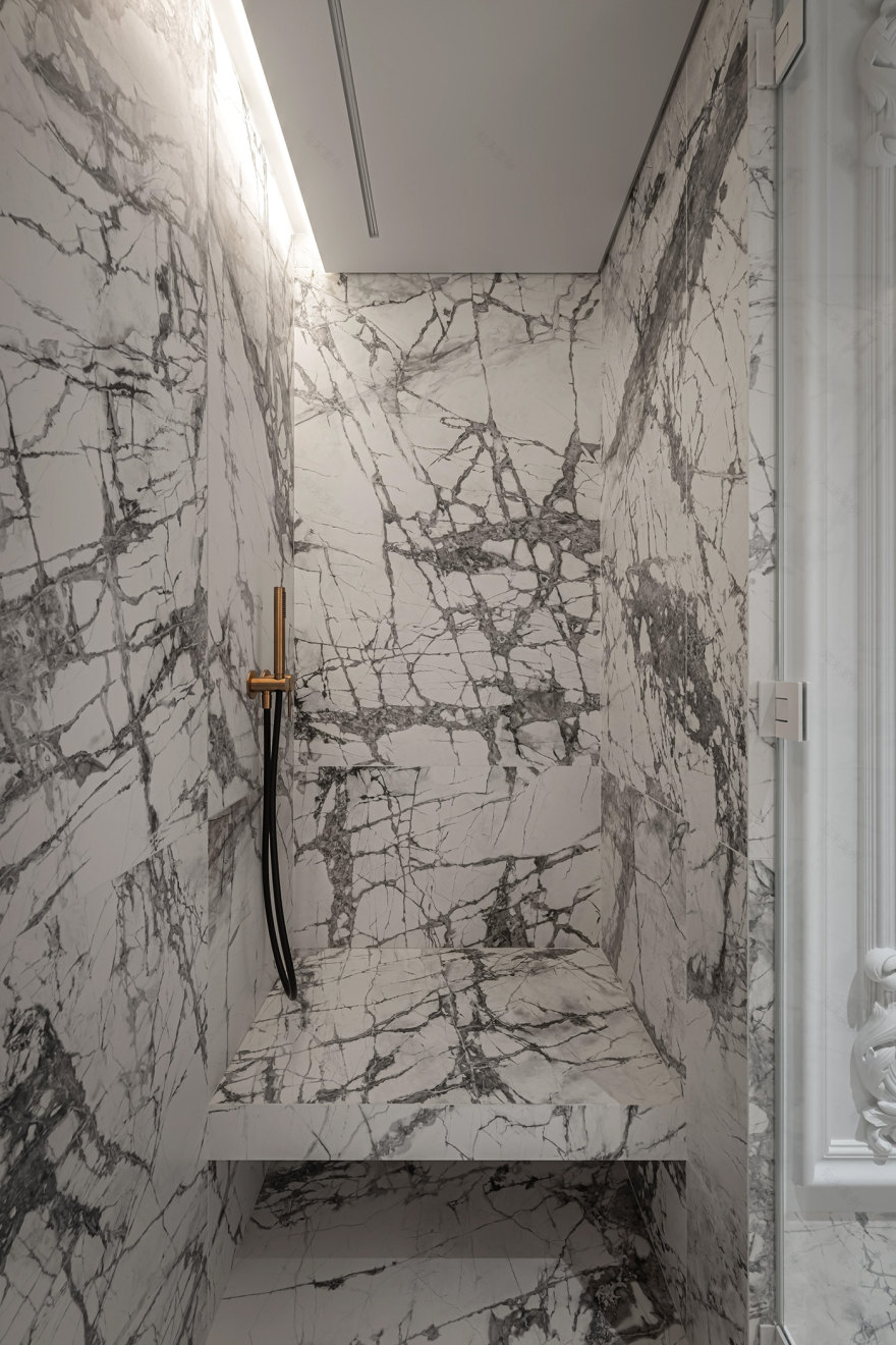 现代北欧风格公寓设计丨乌克兰丨IQOSA-31