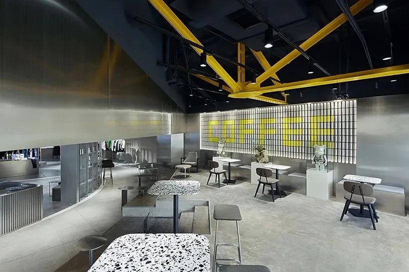 冷金属,打造未来质感 coffee lab丨中国上海丨tailor WEY-32