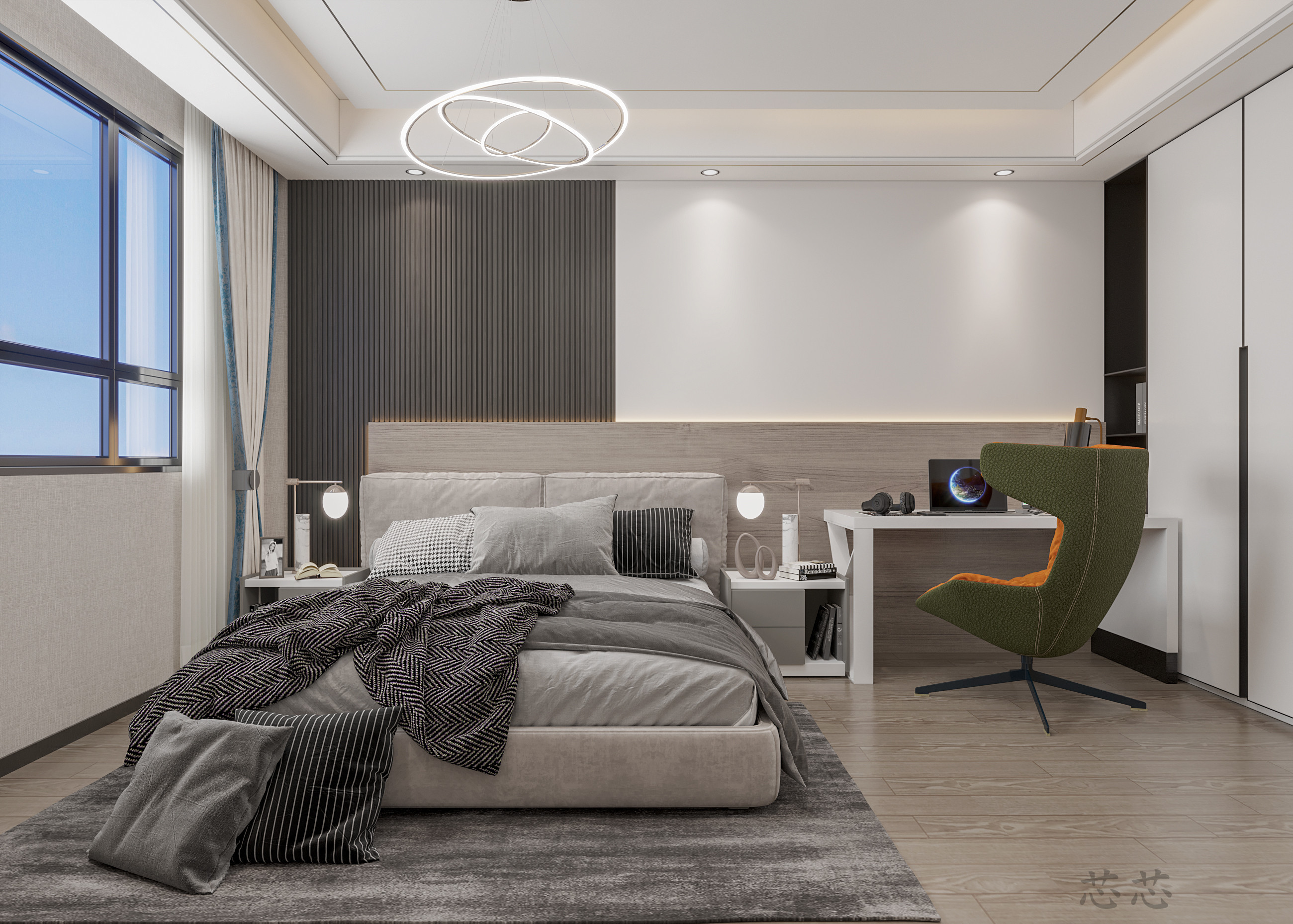 现代简约设计，打造惬意空间-8