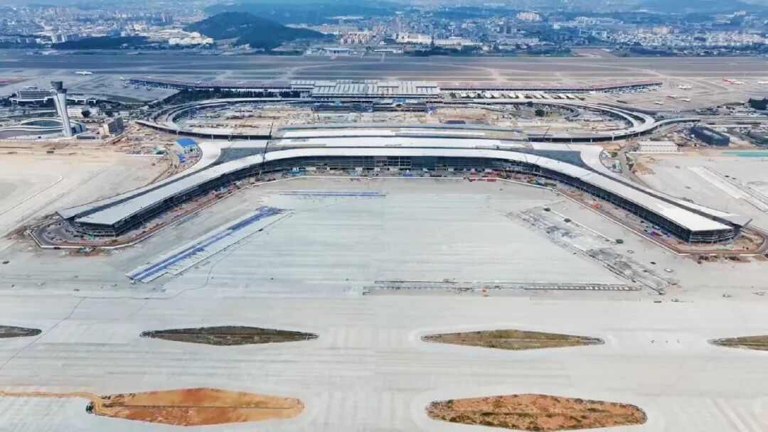 央视聚焦！福州长乐国际机场T2航站楼“遮风挡雨”工程完工-14