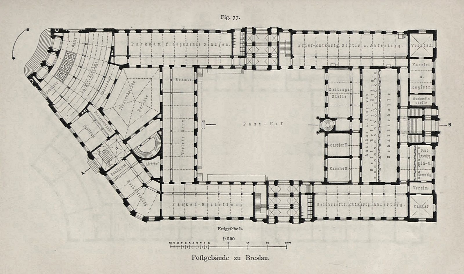 弗罗茨瓦夫主邮局大楼丨波兰弗罗茨瓦夫丨朱利叶斯·亨尼克,赫尔曼·冯·德·胡德等-29