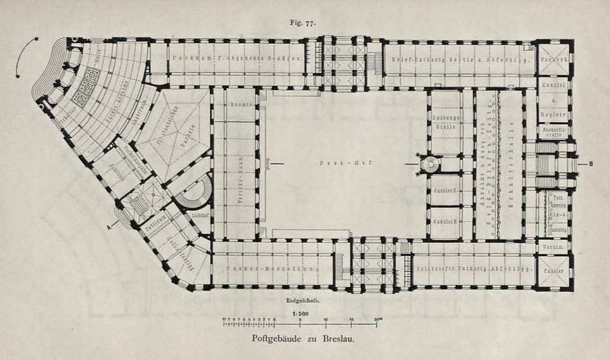 弗罗茨瓦夫主邮局大楼丨波兰弗罗茨瓦夫丨朱利叶斯·亨尼克,赫尔曼·冯·德·胡德等-29