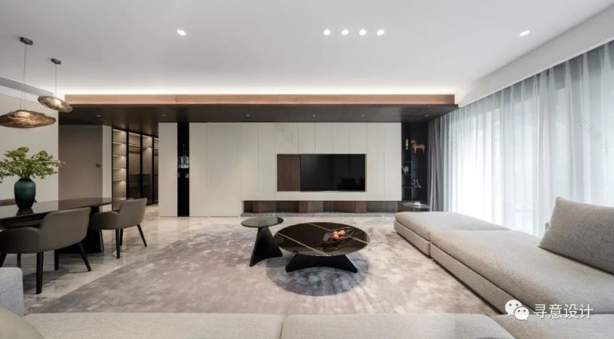 永威上和院 · 简约艺术的私宅设计丨中国郑州丨寻意设计-12