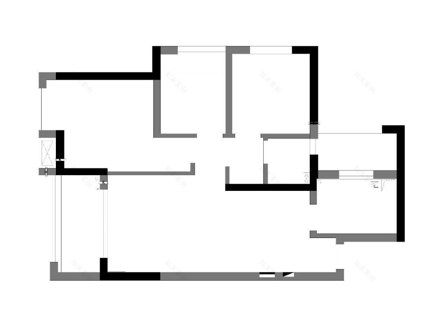 长沙上园 100㎡轻奢空间,金属石膏线打造高雅生活-12