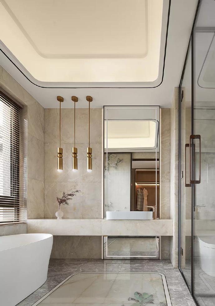 400m²合院别墅 现代东方的诗情画意-11