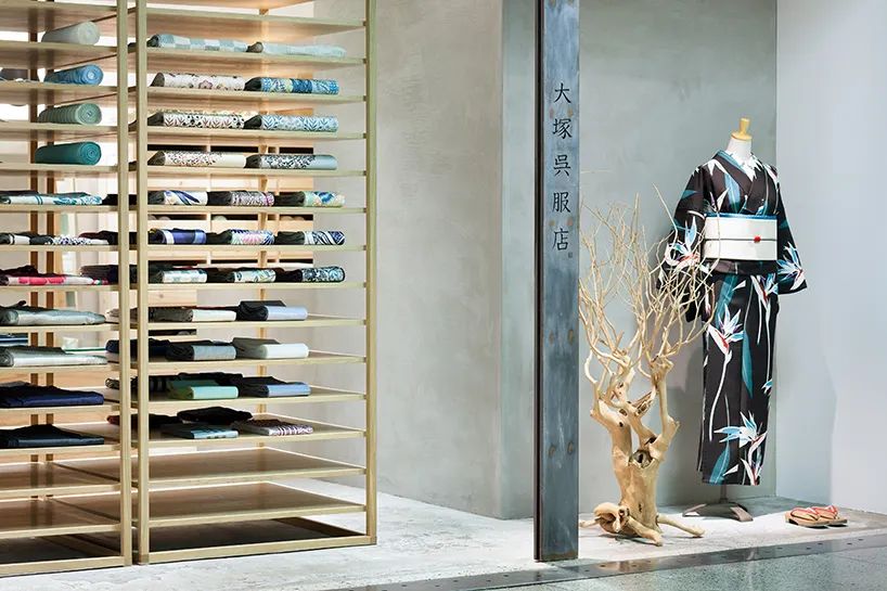 【477期】一家日本传统服装商店，独特的陈列方法从新定义了这个商店-22