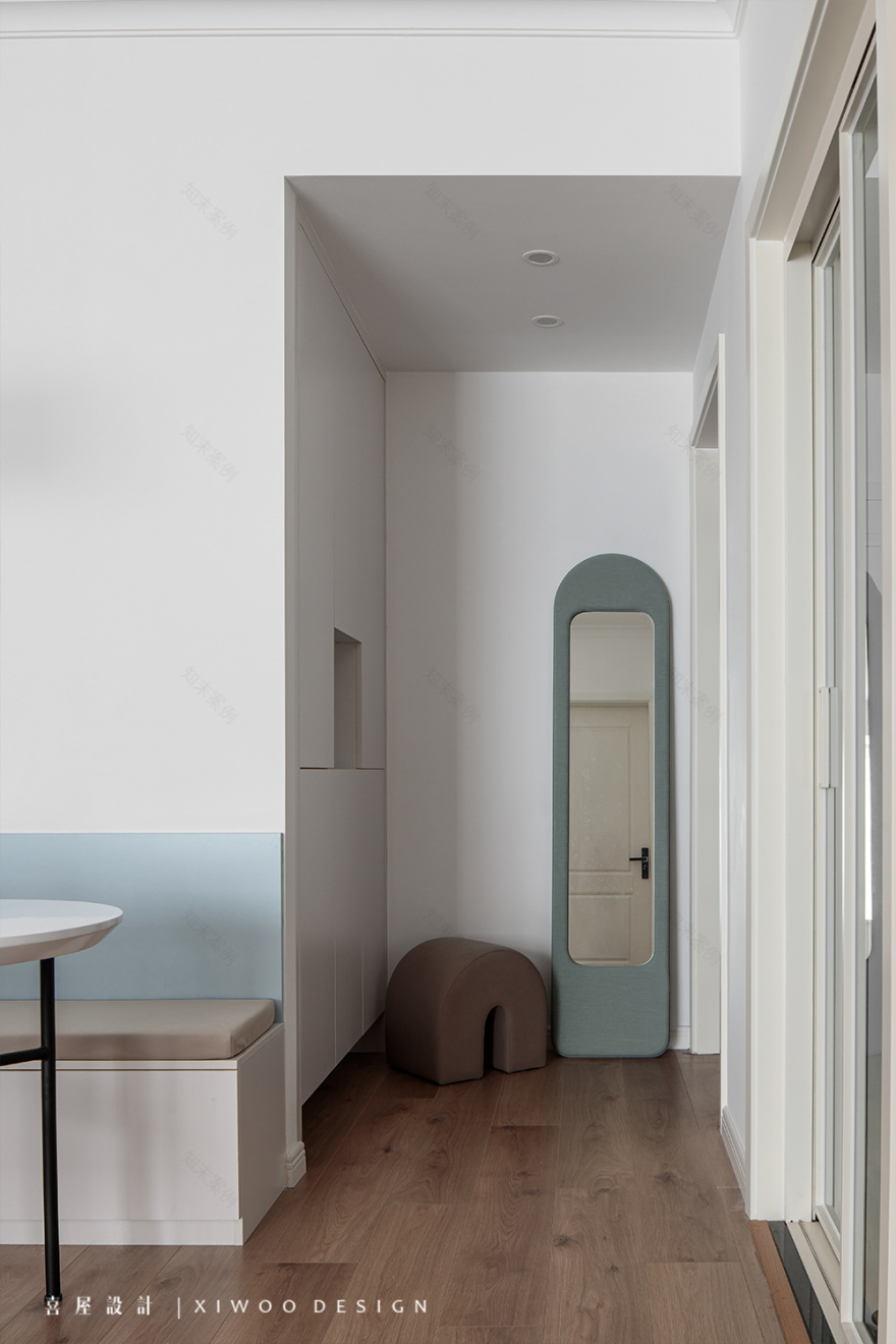 成都金科东方雅郡·蓝月亮 home,打造法式复古明亮北欧风居所-3