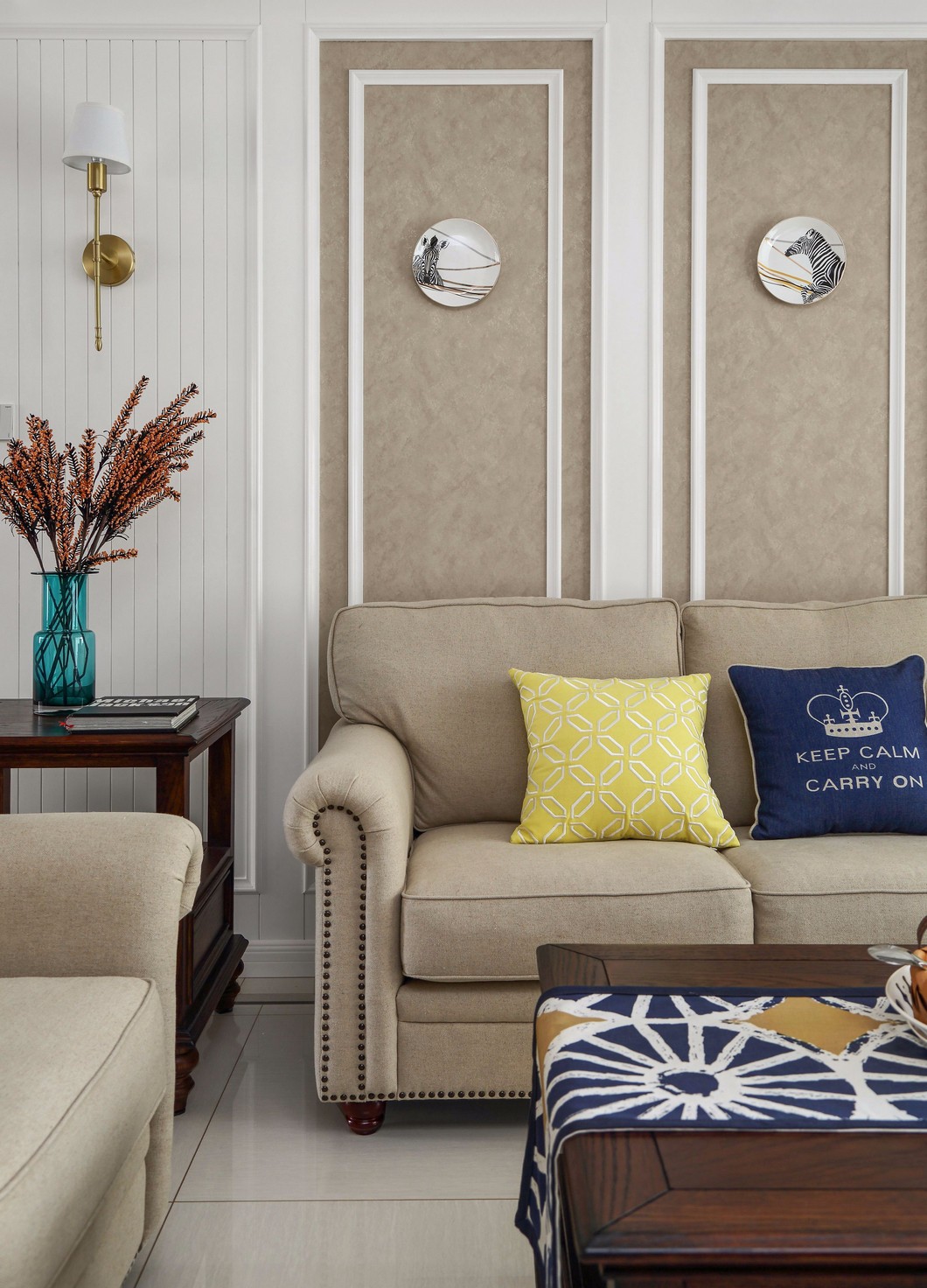 苏州星光耀151㎡现代美式  胡同艺术设计-7