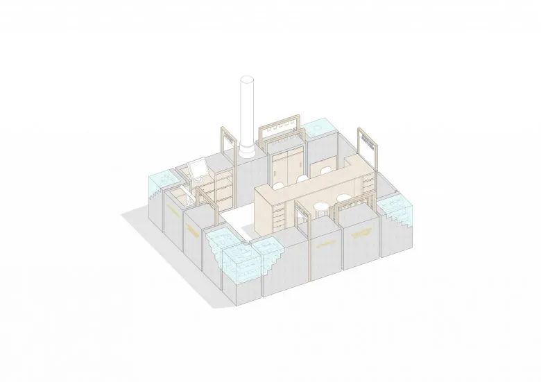 有趣的中岛珠宝展示柜台设计丨米尚丽零售设计网-35