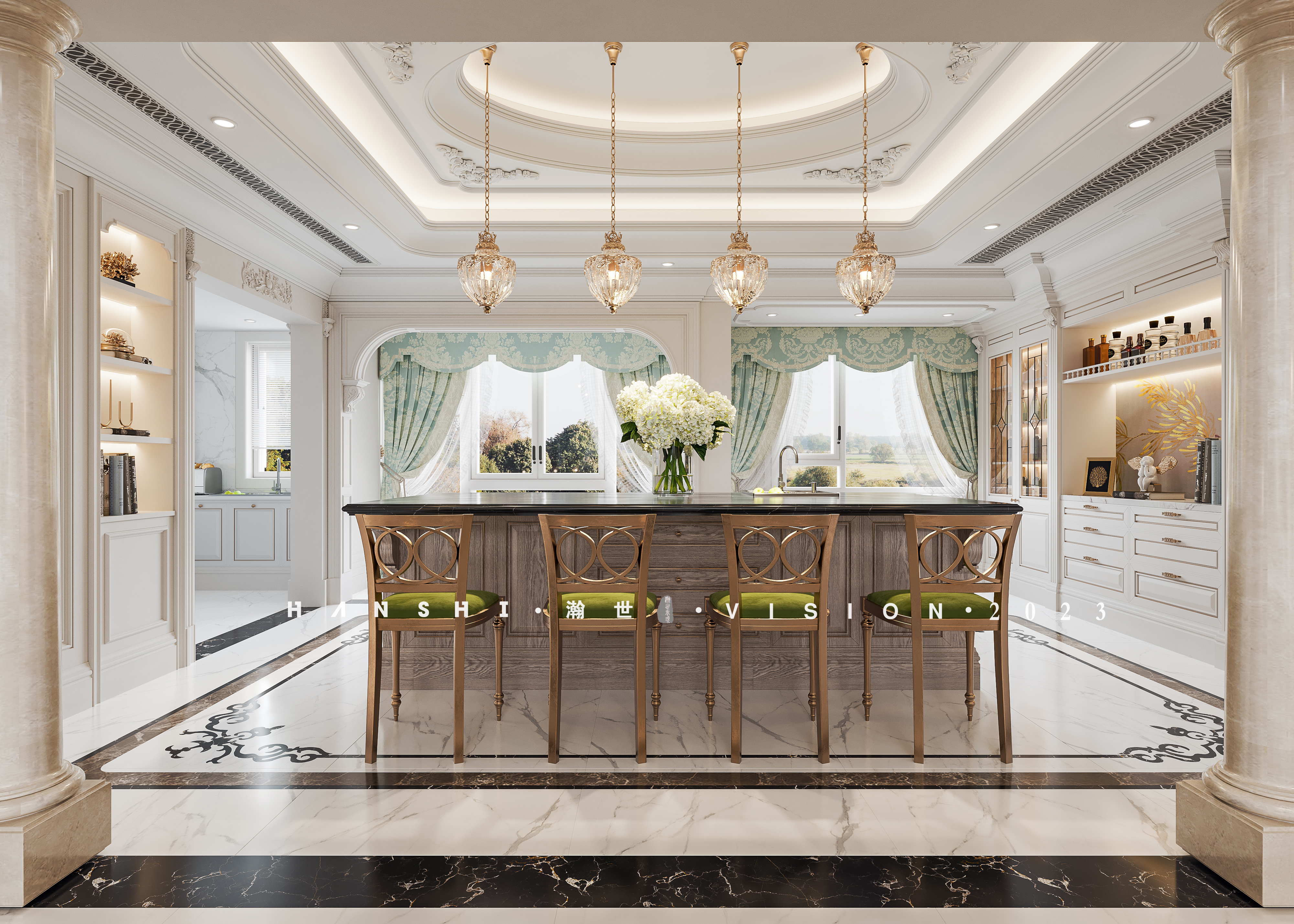 法式别墅-瀚世表现-3