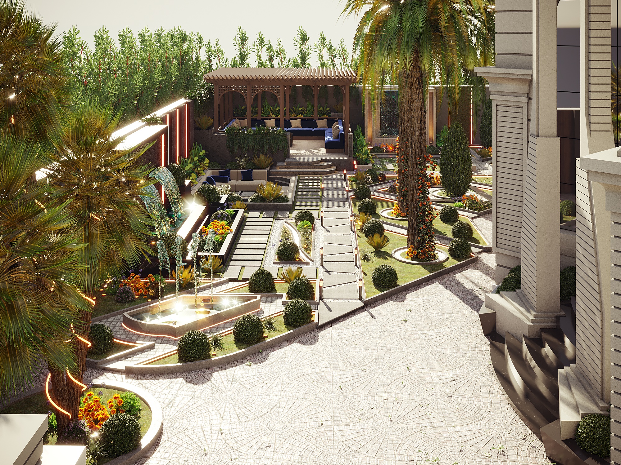 villa landscape &garden-7