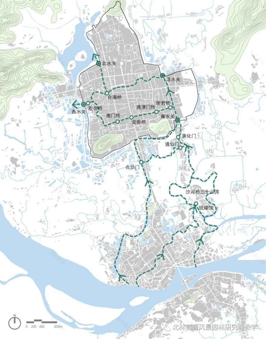 福州江北城区城-- 水适应性研究及应用-49