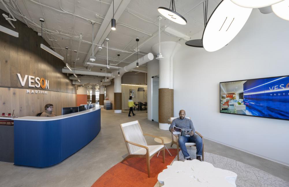 Veson Nautical办公空间室内设计丨美国丨CBT-1