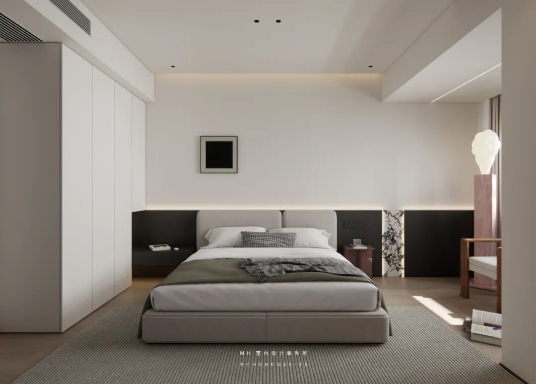 【首发】MH设计新作：低奢·艺术居所▏用心雕琢寻一处精致之家-50