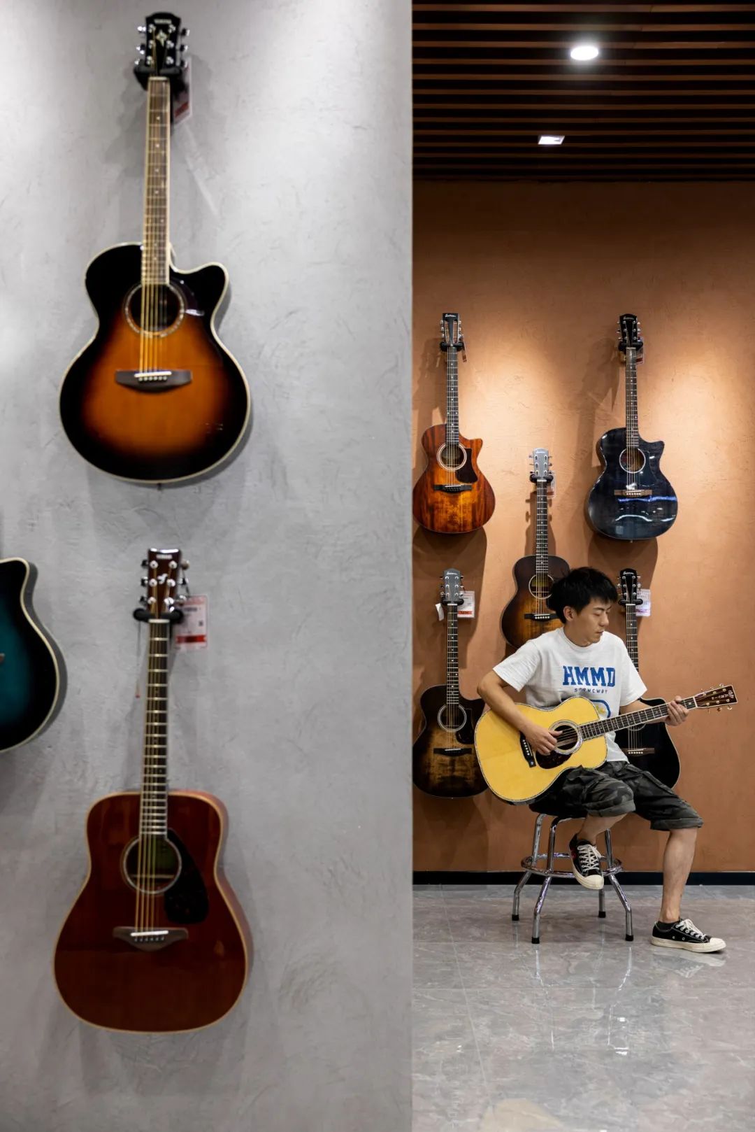 川音琴行雅马哈钢琴体验中心丨中国宁波丨一憩一空設計事务所-29