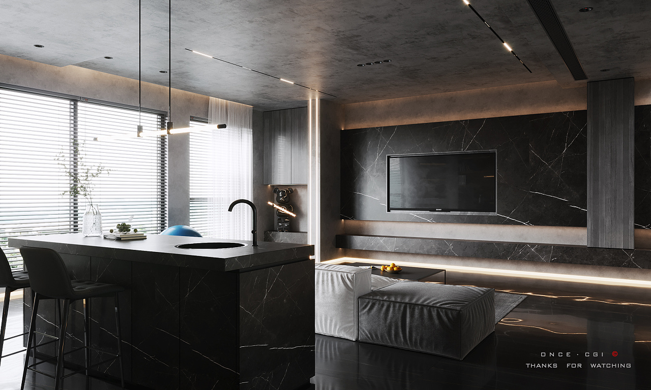 暗黑魔法定制 | 3DMAX/Corona 4.0 打造极致室内设计-2