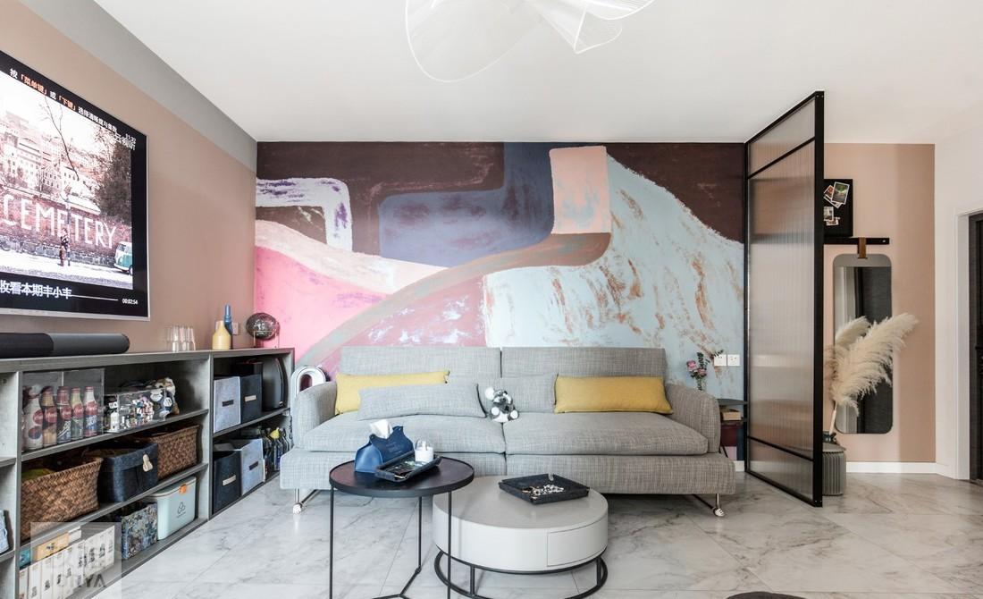 69 平米两居室收纳改造,打造轻奢生活空间-36