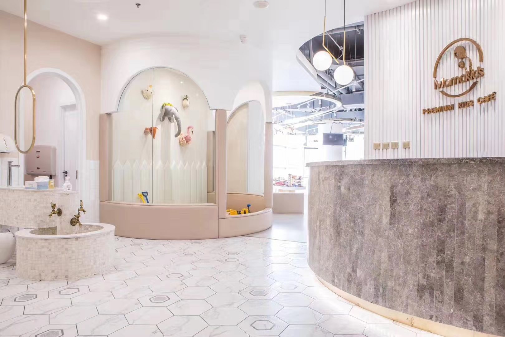 MAMA KIDS 亲子餐厅丨中国天津丨SURP 商业设计-25