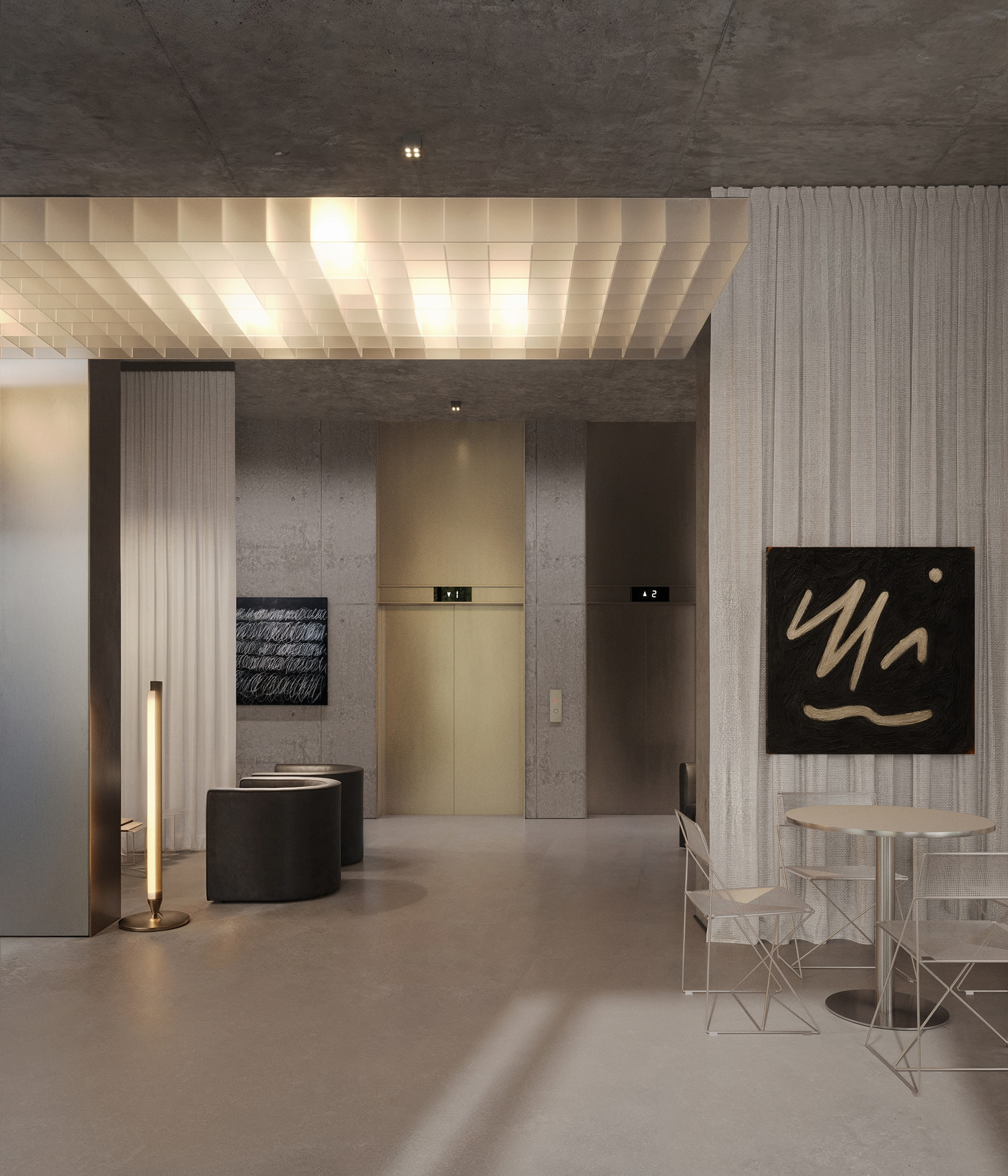 圆形酒店大堂丨UkraineKyiv丨Alexey Gulesha等五人-23