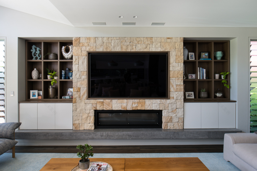 悉尼港边山巅上的现代家园-16