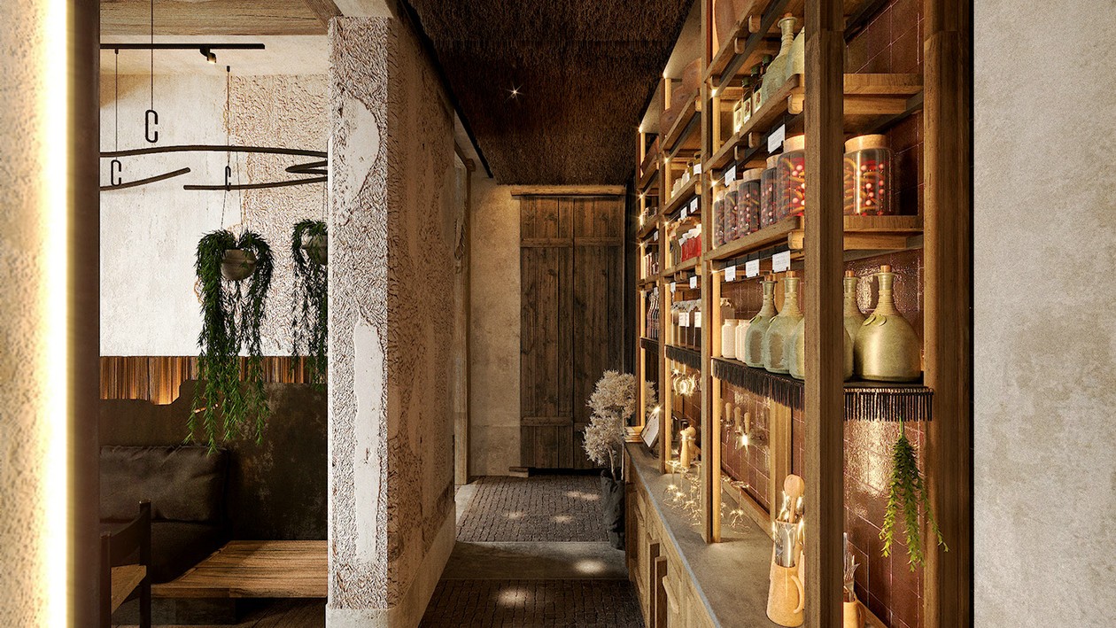 圣彼得堡150㎡格鲁吉亚餐厅-20