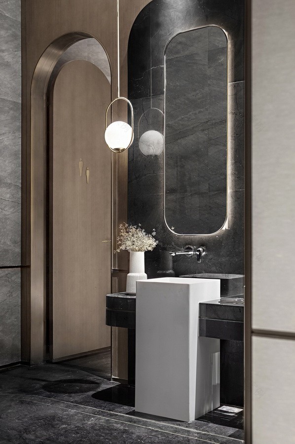 湾区之眼,时代律动——中山万科西湾汇销售中心室内设计-15