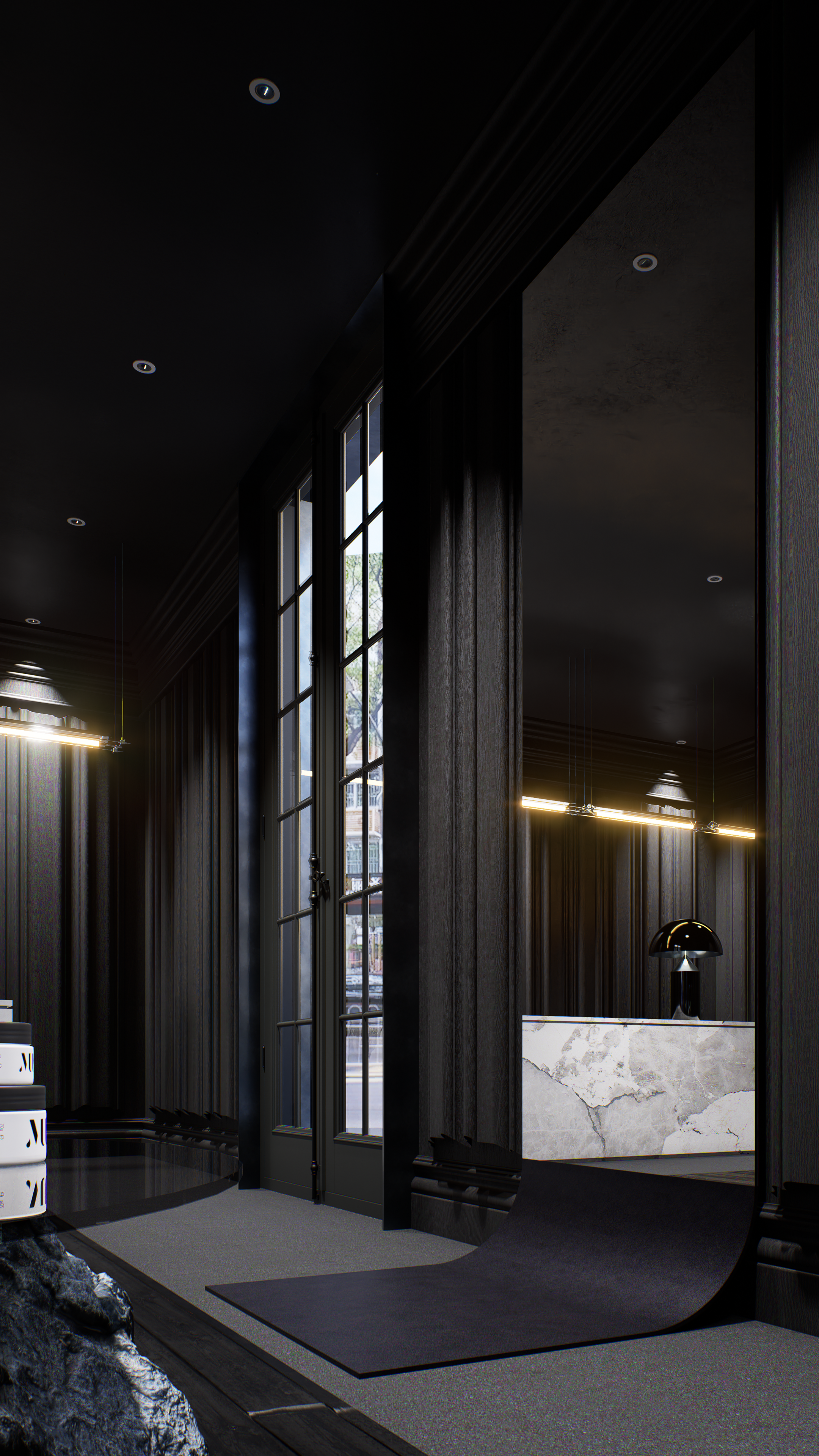 黑色系服装店【ZEN】哲恩设计-8