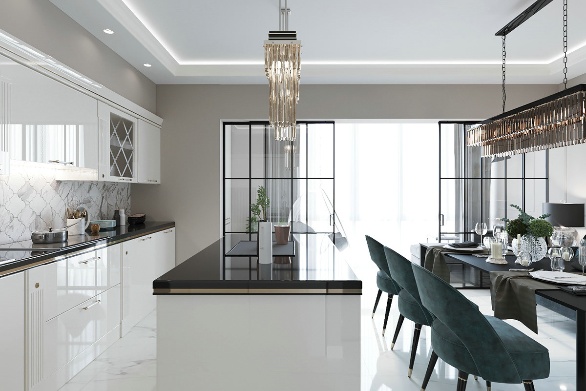 摩登现代风格设计，轻奢风潮展现极致魅力-6