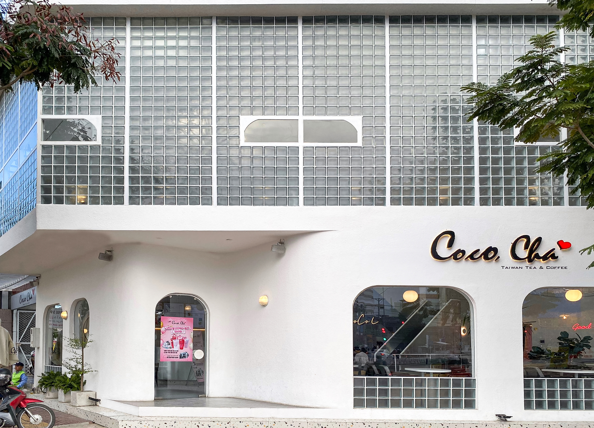 CoCo Cha 台湾茶和咖啡 – 白灯笼 | PT Arch Studio | 2023 | 越南-16