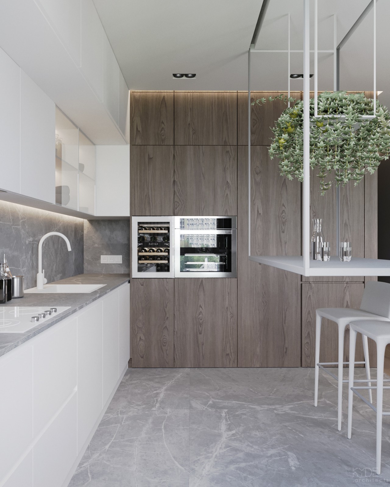 现代简约风家庭公寓  Nazar Tsimbalyuk-3