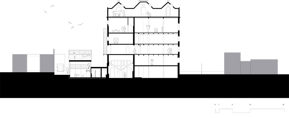 比利时 Anderlecht 文化中心，BOGDAN & VAN BROECK 设计-30