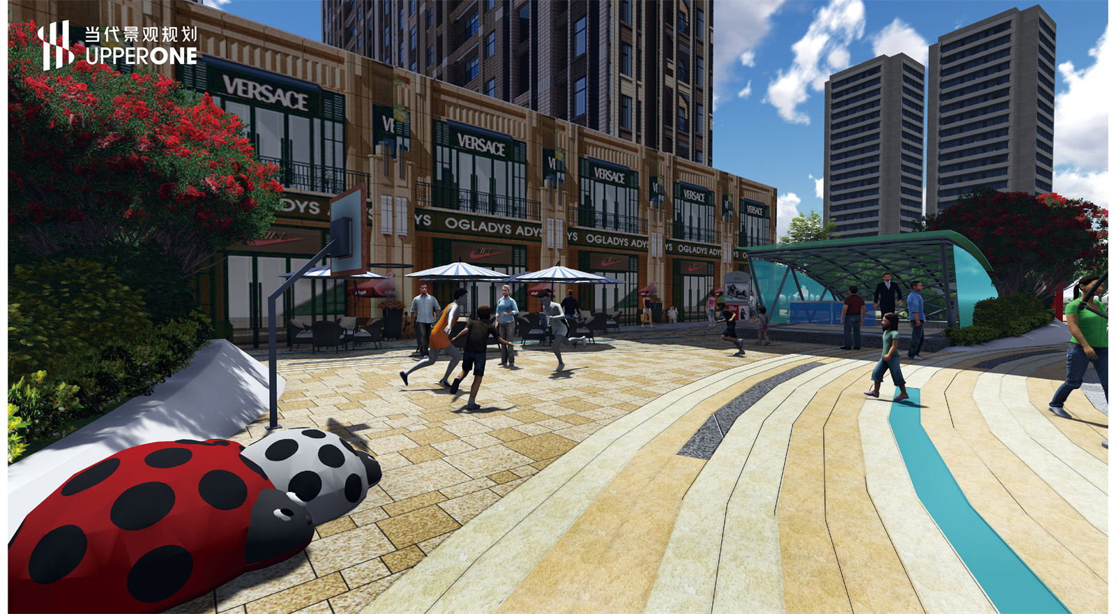 广东肇庆华生广场景观设计分享|当代景观规划-9