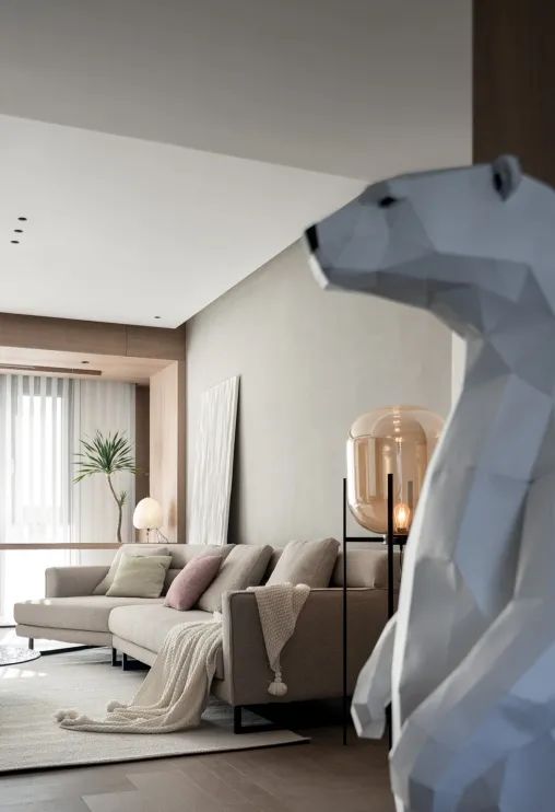 合肥堰湖山庄三室两厅现代宜居空间设计丨中国合肥丨壹境筑造-33