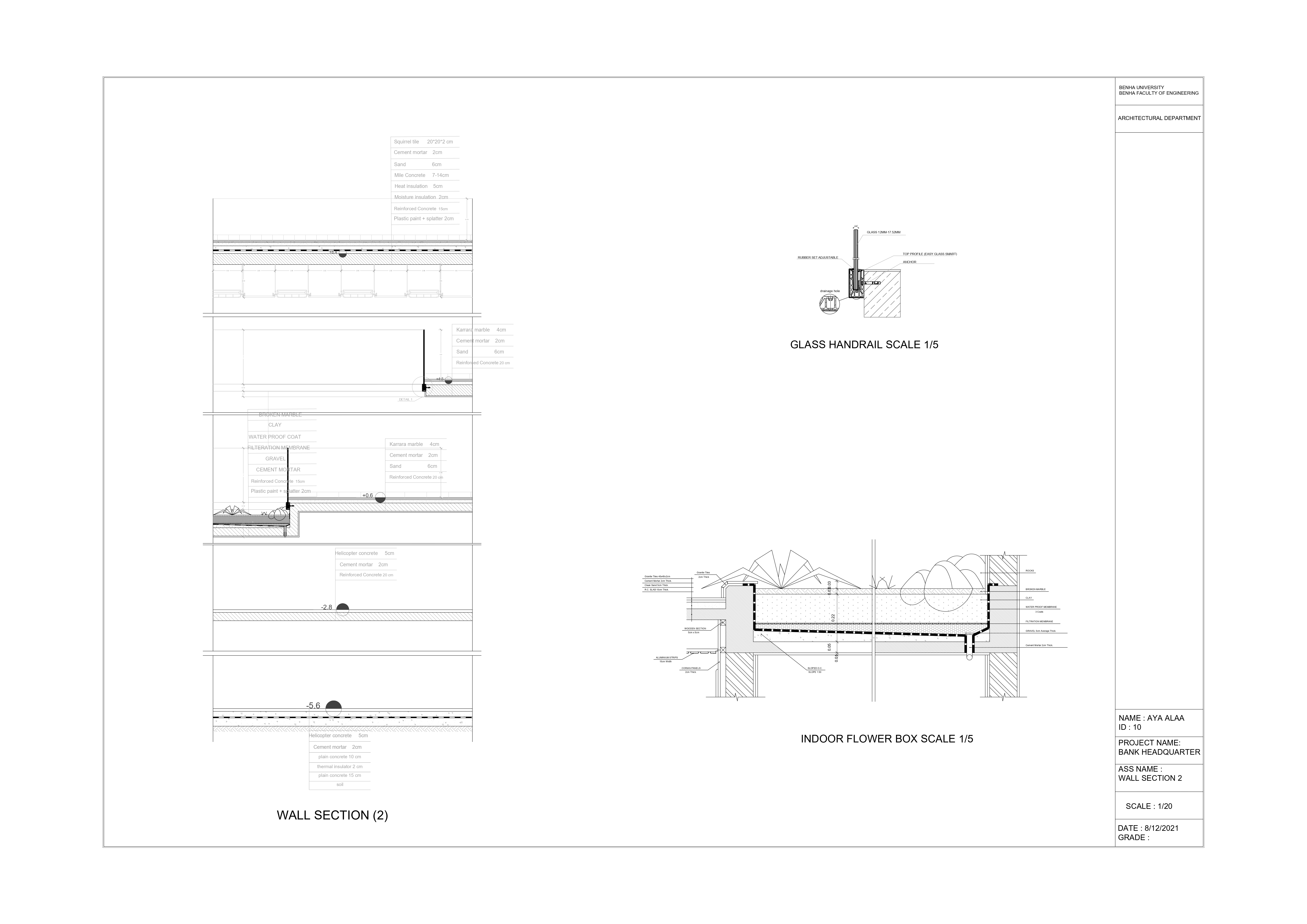 Bank Headquarter - working drawing-18