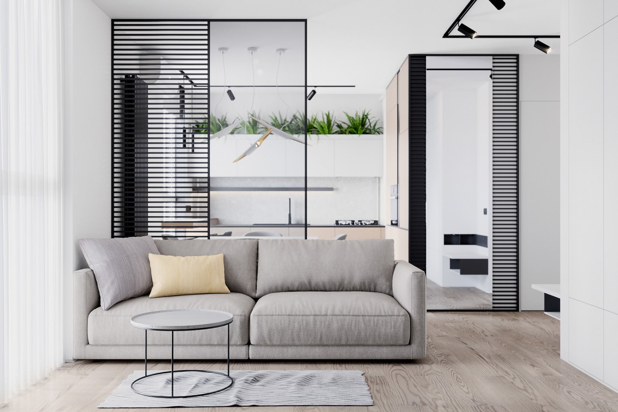 小两居 简约风格设计-4