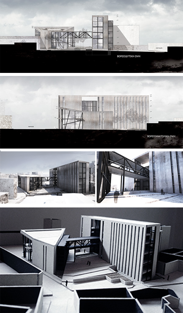 Articles - ΔΙΠΛΩΜΑΤΙΚΕΣ - ΕΡΓΑΣΙΕΣ - Συμμετοχες 2015 - 180.15 Κτίριο γραφείων και πολυχώρος για νέους αρχιτέκτονες και καλλιτέχνες-7