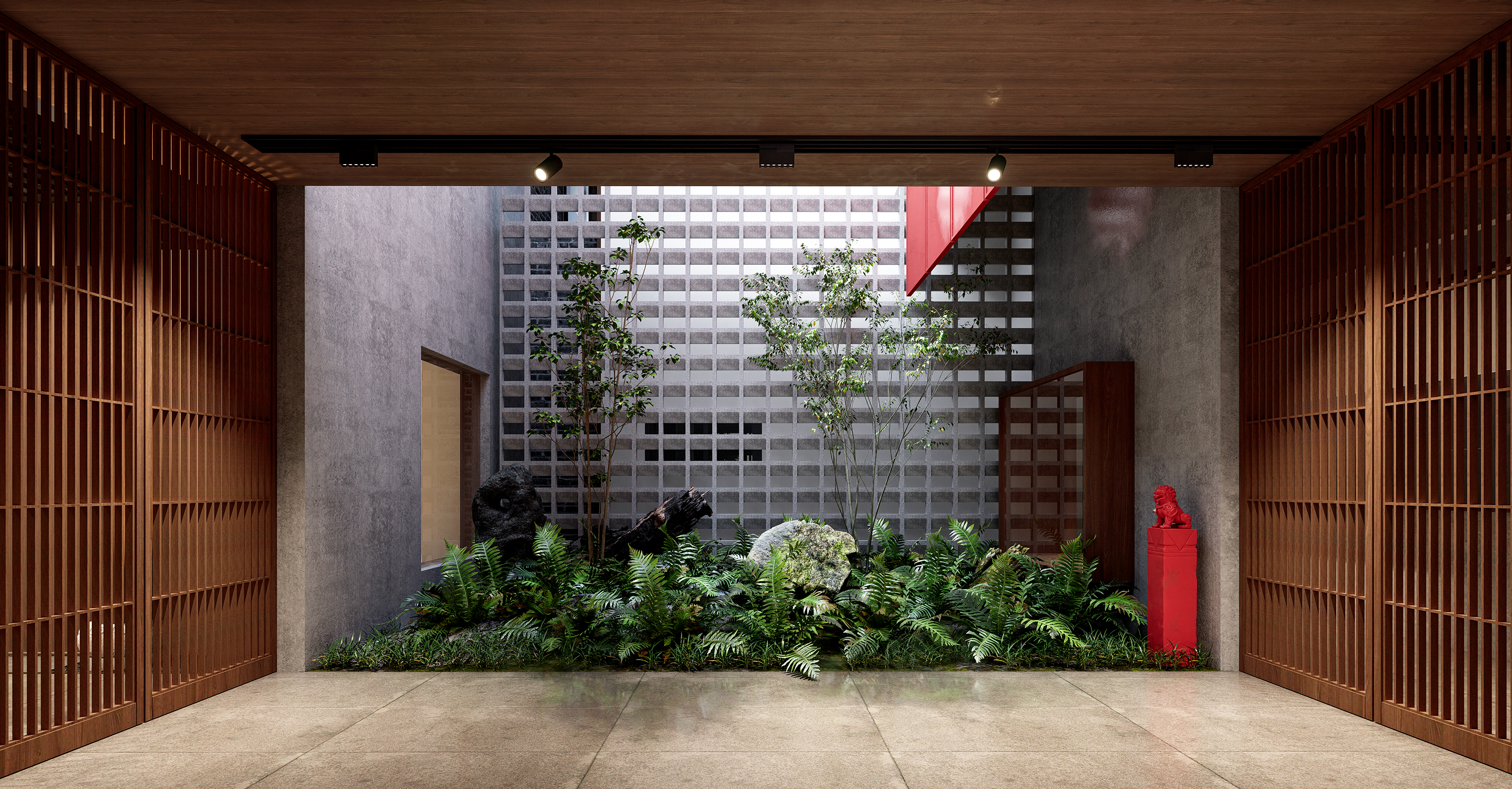 万境壹空·祥侬国鸡宴餐饮空间设计实景呈现-35