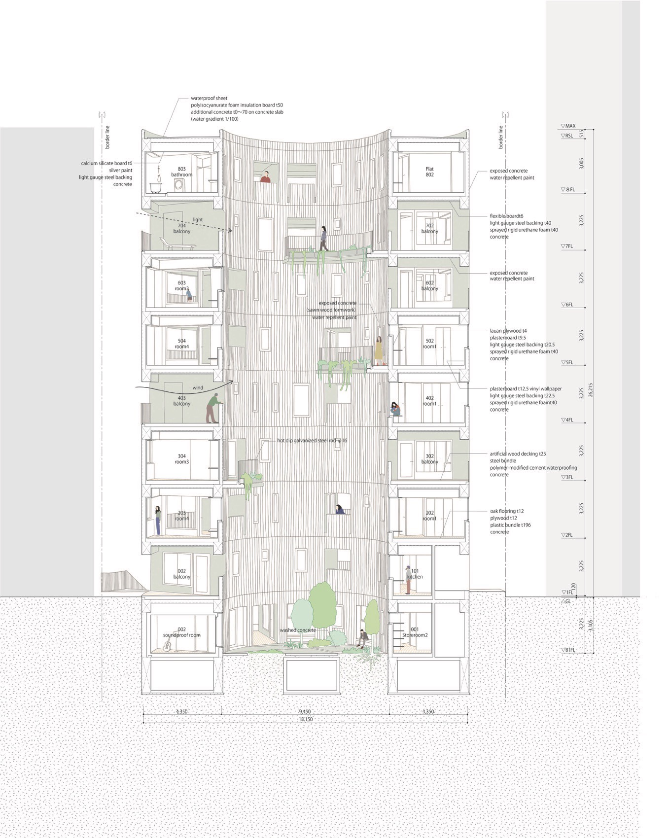 天神町place,东京 / Hiroyuki Ito Architect-55