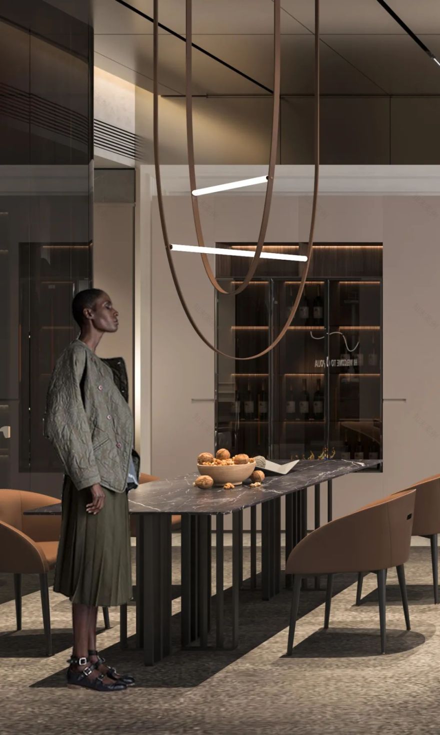 欧派集团·欧铂丽南区总部展厅丨中国广州丨壹席设计-22