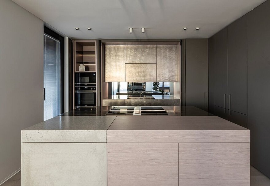 Penthouse I 绿色现代公寓丨意大利丨Piertito Cardillo 工作室-7