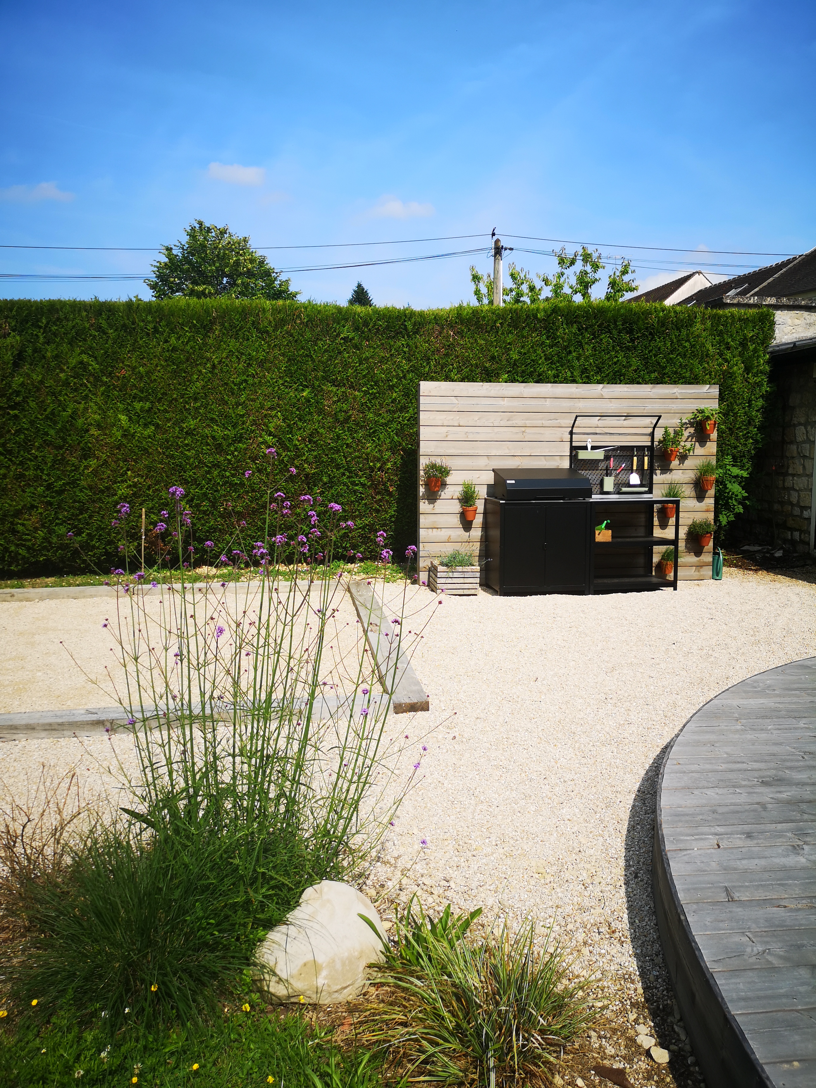 Conception d'un jardin à Nesles-la-vallée-2