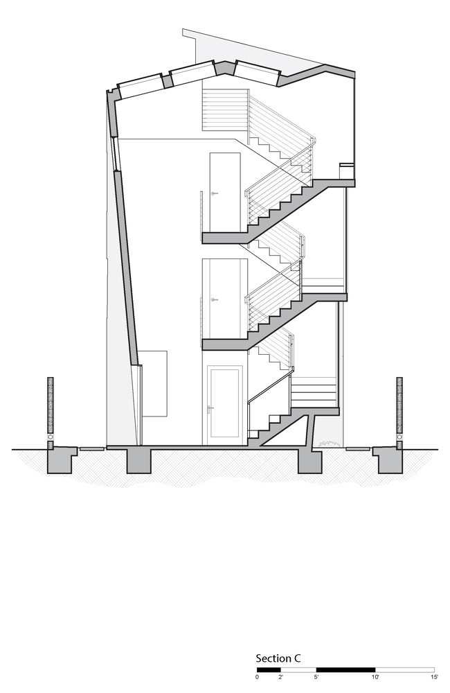 洛杉矶 Santa Monica Canyon 独特曲线住宅设计丨美国洛杉矶丨Eric Owen Moss Architects-65